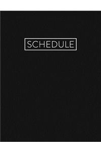 Schedule