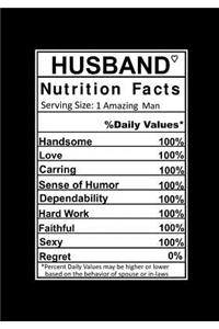 Husband Nutrition Facts