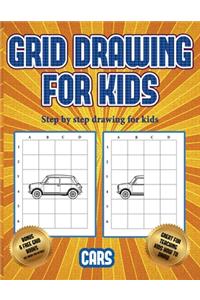 Step by step drawing for kids (Learn to draw cars)