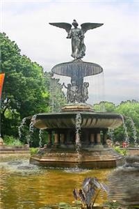 Iconic Bethesda Fountain in New York City Central Park Journal