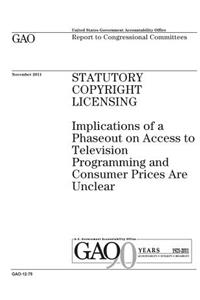 Statutory copyright licensing