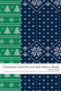 Christmas Card Record Book