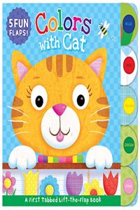 Colors with Cat (First Tabbed Board Book)