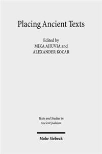 Placing Ancient Texts
