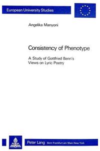 Consistency of Phenotype