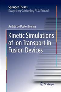 Kinetic Simulations of Ion Transport in Fusion Devices