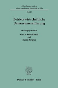 Betriebswirtschaftliche Unternehmensfuhrung