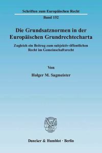 Die Grundsatznormen in Der Europaischen Grundrechtecharta