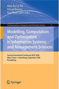 Modelling, Computation and Optimization in Information Systems and Management Sciences