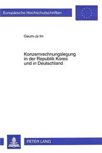 Konzernrechnungslegung in der Republik Korea und in Deutschland
