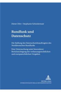 Rundfunk und Datenschutz