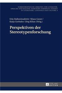 Perspektiven Der Stereotypenforschung