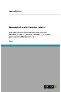 Transkription der Parsche 