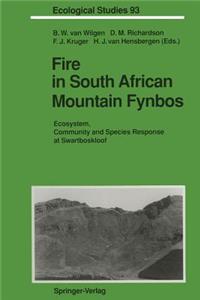 Fire in South African Mountain Fynbos