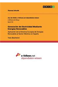 Generación de Electricidad Mediante Energías Renovables