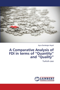 Comparative Analysis of FDI in terms of 