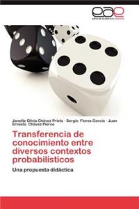 Transferencia de Conocimiento Entre Diversos Contextos Probabilisticos