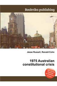 1975 Australian Constitutional Crisis