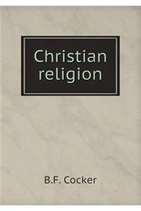 Christian religion
