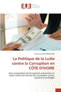 Politique de la Lutte contre la Corruption en CÔTE D'IVOIRE