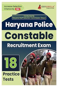 Haryana Police Constable (Vol. 1) 2021 12 Full-length Mock Tests + 2 Previous Year Paper