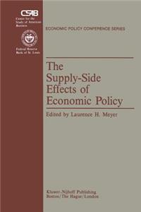 Supply-Side Effects of Economic Policy