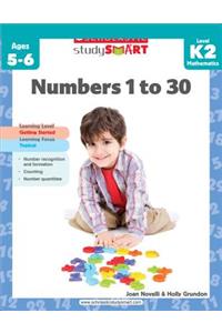 Numbers 1 to 30, Level K2