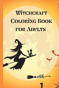 Witchcraft Coloring Book for Adults