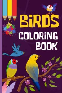 Birds Coloring Book