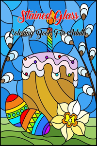 Stained Glass Coloring Book For Adults