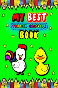 My Best Toddler Coloring Book