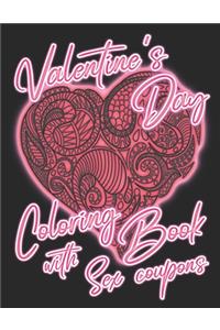 Valentine's Day Coloring Book with Sex Coupons