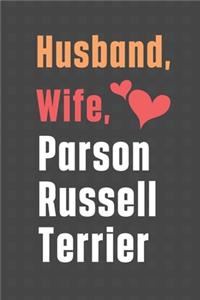 Husband, Wife, Parson Russell Terrier