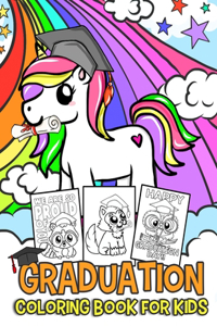 Graduation Coloring Book for Kids