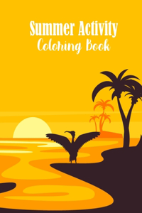 Summer Activity Coloring Book