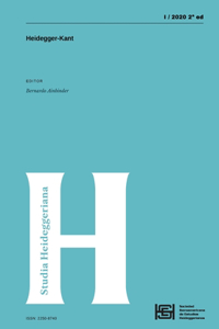 Studia Heideggeriana Vol I
