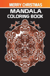 Merry Christmas Mandala Coloring Book