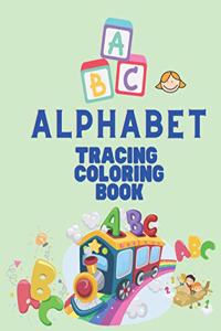 Alphabet Tracing Coloring Book