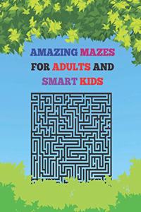 Amazing Mazes For Adults And Smart Kids