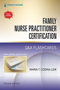 Family Nurse Practitioner Certification Q&A Flashcards, Second Edition