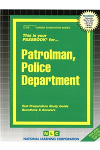 Patrolman, Police Department