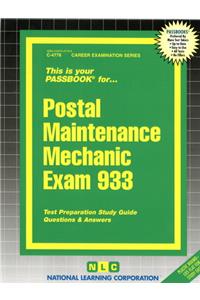 Postal Maintenance Mechanic Exam 933