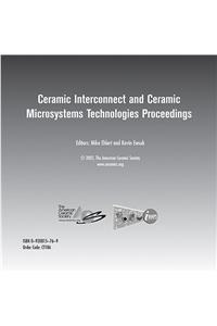 Cicmt 2005 - Ceramic Interconnect and Ceramic Microsystems Technologies CD-ROM