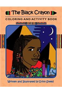 Black Crayon: Coloring and Activity Book