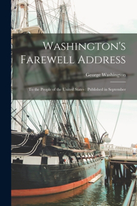 Washington's Farewell Address