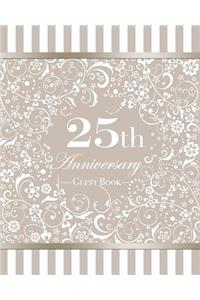 25th Anniversary Guest Book