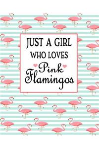 Just a Girl Who Loves Pink Flamingos