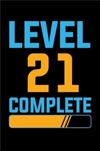 Level 21 Complete
