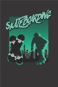 Skateboarding Skating Notebook Journal