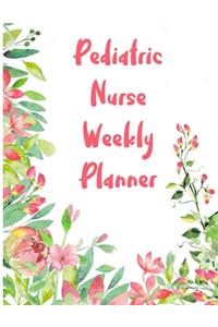 Pediatric Nurse Weekly Planner